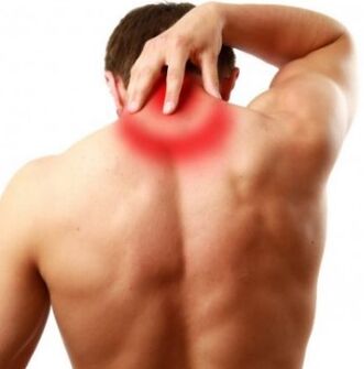 Síntomas da osteocondrose da columna cervical